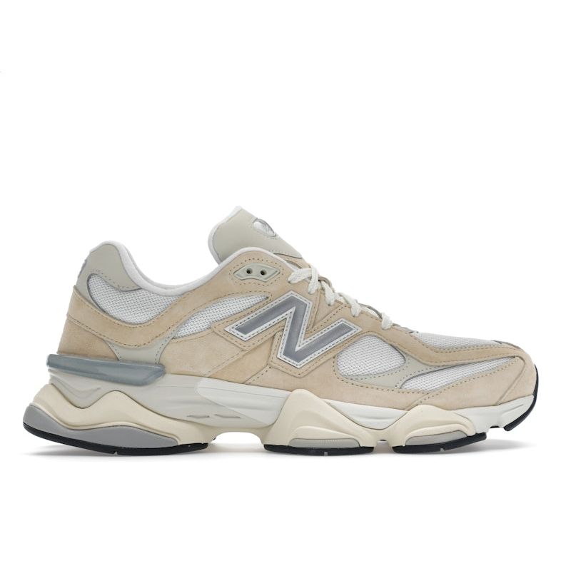 

New Balance 9060 Calcium Sea Salt Unisex Sneakers Cream Silver-Metallic U9060WNB 41.5