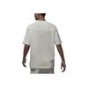 Jordan Wordmark Series Solid Color Fashion Versatile Casual Short Sleeve T-Shirt Men Tops Sail-White HF3448-133