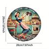 Tin Sign Retro Metal Painting 20x20cm Home Wall Decor