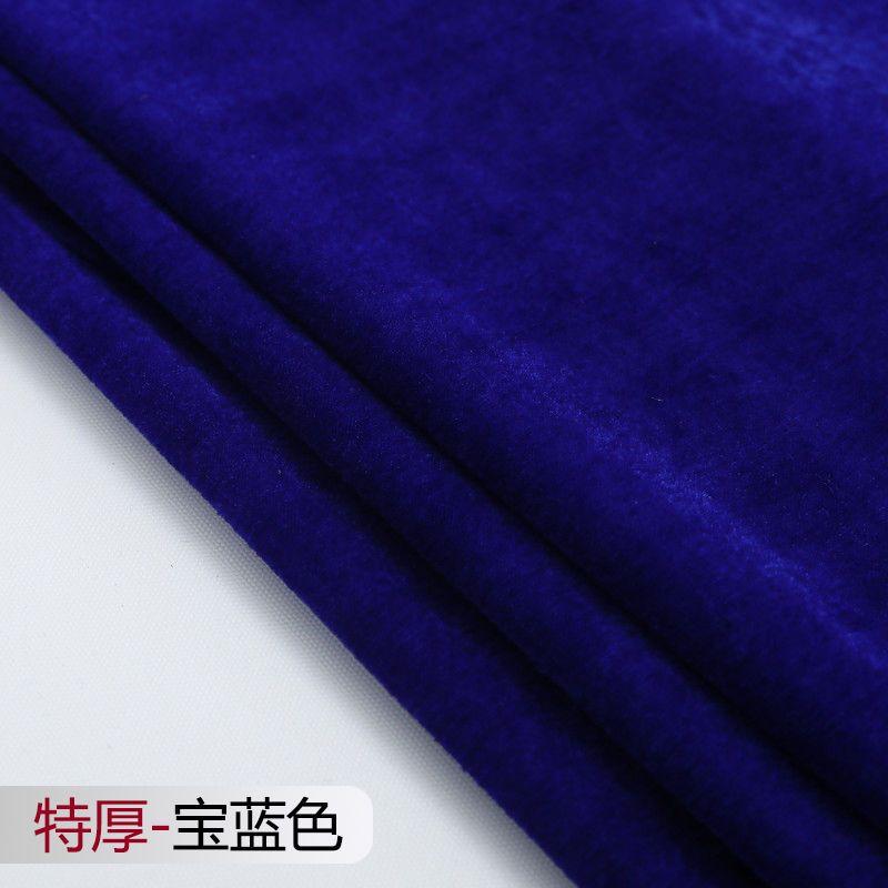 1.6M/2M Wide Golden Velvet Fabric Thick Soft Velvet Fabric for Curtains, Tablecloths, Stage Drapes, and DIY Decorations