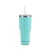 30oz Vacuum Insulated Stainless Steel Travel Mug With Straw Lid Car Office Outdoor Use