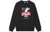 Men's FILA CNY X Buer Rabbit Sweatshirts Unisex Black Crew Neck Moderate Other