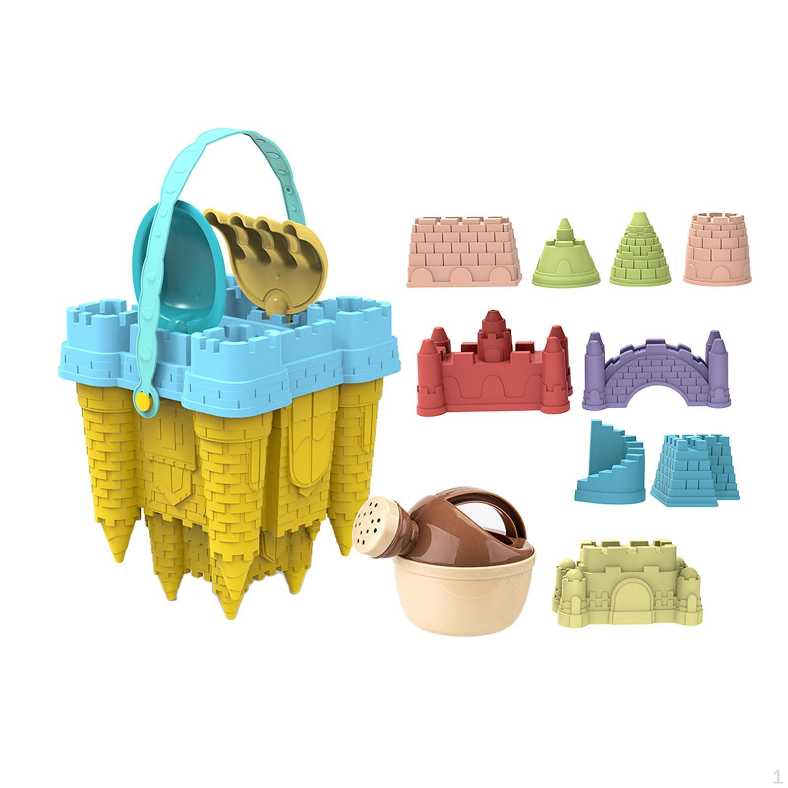 

14 шт. Модель замка из песка для детской площадки Buckets Подарок на день рождения Путешествие