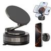 1/2/3PCS Magnetic Car Phone Holder, Vacuum Suction Phone Holder, Broad Compatibility 360 Degree Rotatable Suction Cup Foldable
