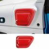 Red Car Charging Decor Cover Trim Frame Bezels For Jeep Wrangler JL JT + 4Xe