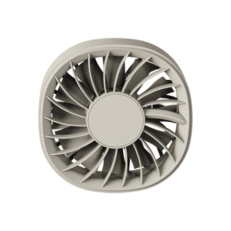 

1 шт. 3-скоростной автомобильный вентилятор для воздуховода, USB-вентилятор для охлаждения с меняющимся цветом подсветки, рассеивание тепла на заднем сиденье автомобиля, автомобильные аксессуары