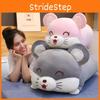 Cute Cartoon Pig Mouse Hamster Bed Pillow Girls Office Lunch Plush Toy Gift