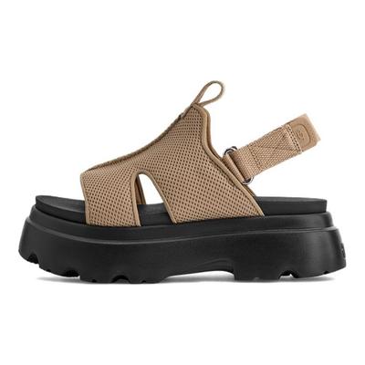 Brisbane Stoff Lässige Bequeme Pantoletten Damen Sandalen 1167470-SAN