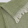 1pcs Width 48cm Extended Tassel Bed Flag Wedding Party Decorat Bed End Towel Pillowcase Hotel Home Bedroom Bedclothes Green Bed Runner Home Textiles