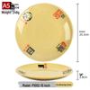 Tian Yajing 10-inch Round A5 Melamine Shallow Plate with Fu Character