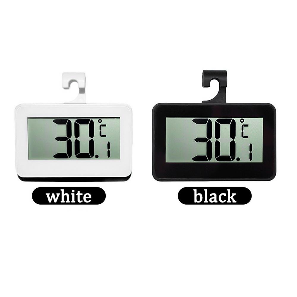 

Refrigerator Thermometer,Digital LCD Fridge Thermometer with Stand Magnet Frost Alert Temperature Gauge for Home Freeze Room Icebox