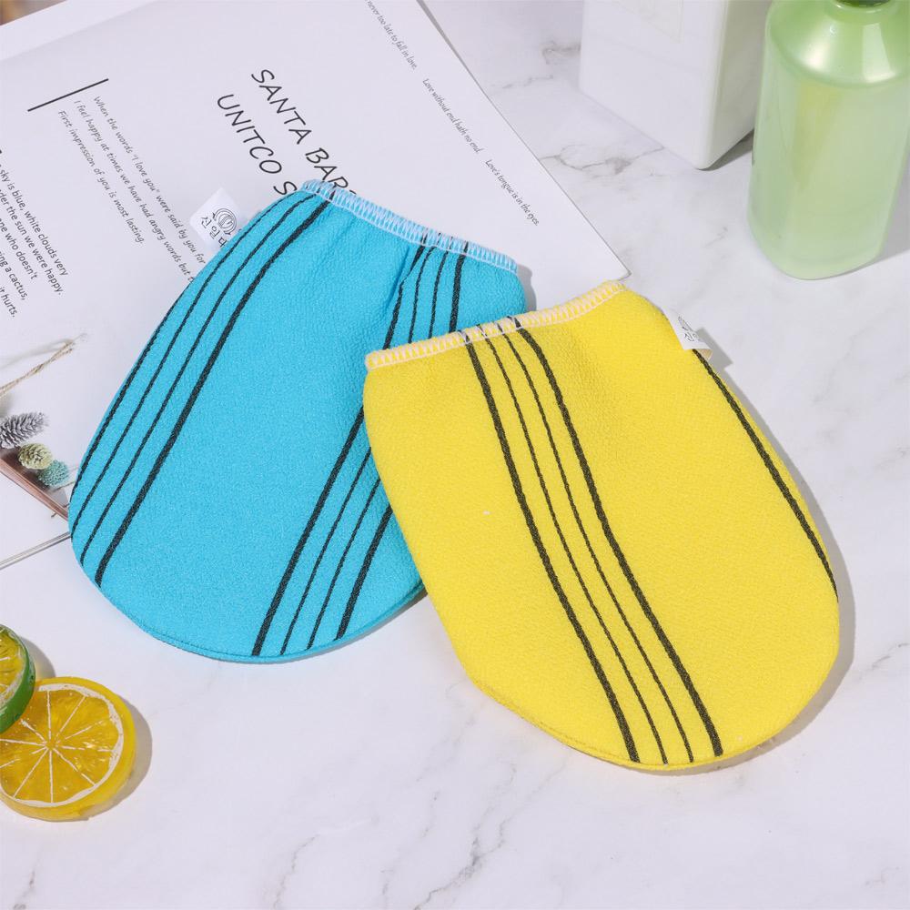 Durable Cleaner Viscose Fiber Shower Scrubber Bath Glove Body Rub Exfoliating Towel
