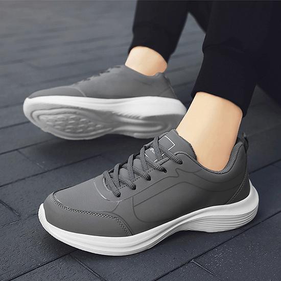 Men's Shoes, Casual Running Shoes, Spring and Autumn Low Top Leather Shoes, Plus Size Sports Shoes, Hiking and Walking Shoes, Travel and Jogging Shoes