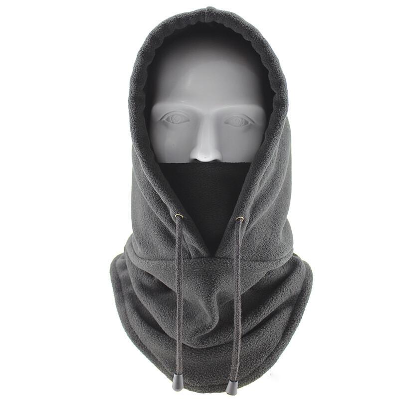 Cykelkeps Vinterkeps för Skidor Vindtät Keps Utomhussport Huvudbonad Kall Vadderad Huva Mask Plysch Varm Hatt Cykel Cykel