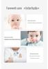 8-teiliges Baby-Nagelknipser-Set mit Kamm, Bürste, Nasensauger und EVA-Tasche