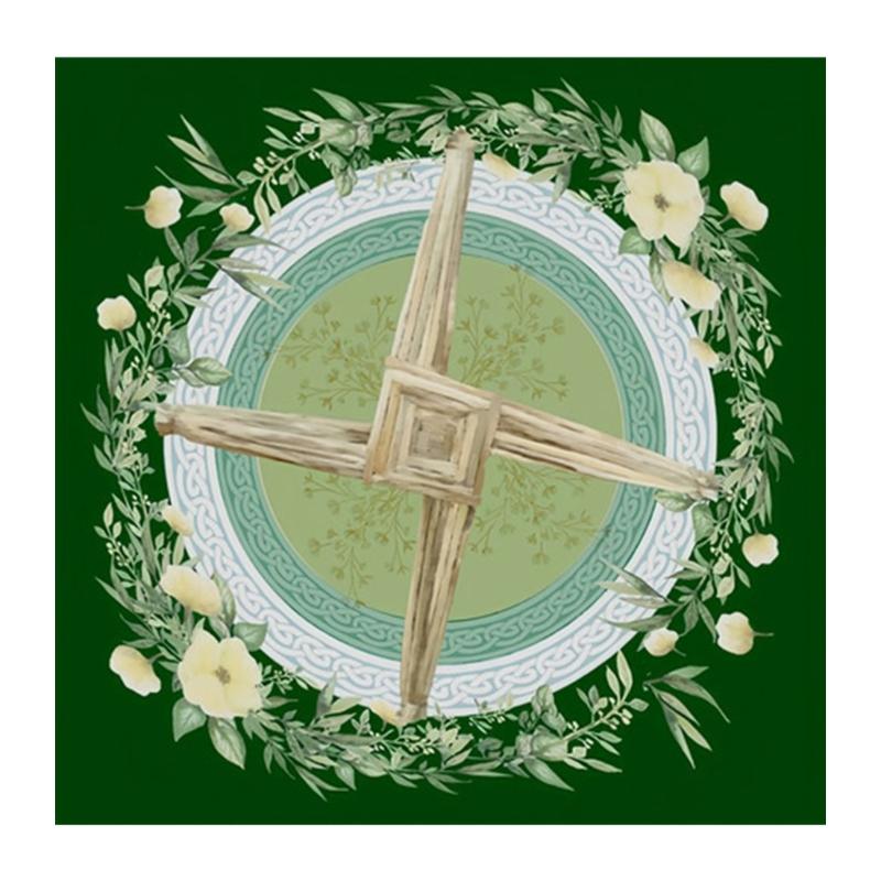 Square Divinations Tapestry Rabbit Moon Pattern Astrology Tablecloth Tarots Tablecloth Table Cloth Witchcrafts Supplies
