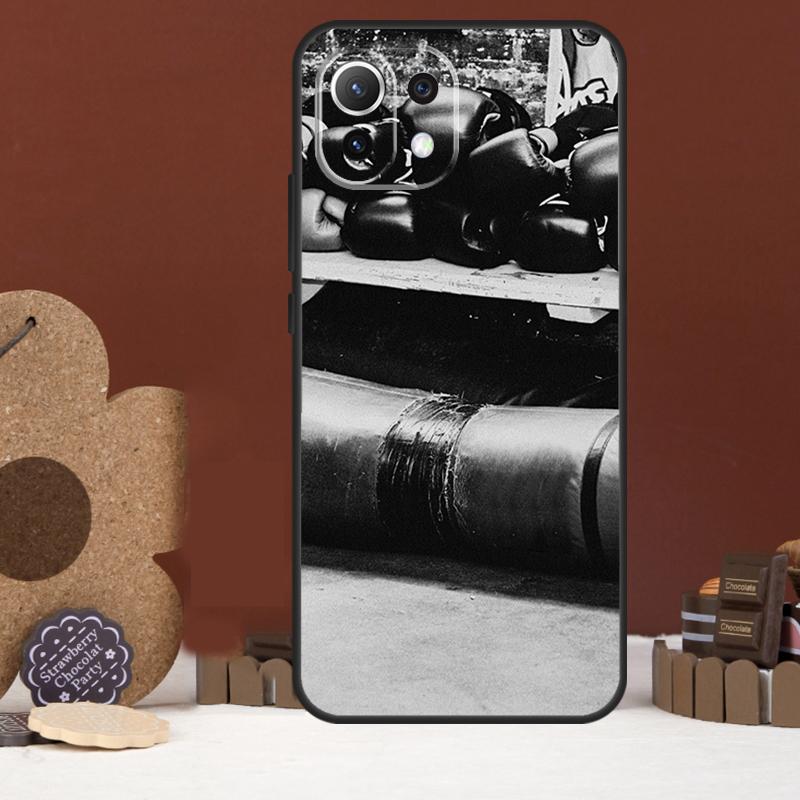Boxing Gloves Case For Xiaomi 17 Pro Max 14 15 Ultra 15T 13T 14T POCO F8 Ultra F7 F5 F6 X5 X6 X7 Pro Cover