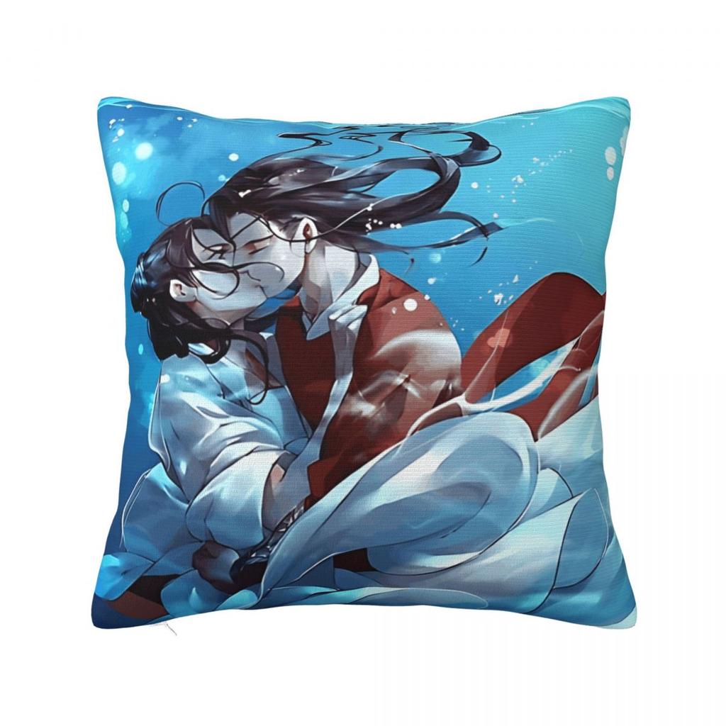 Heaven Officials Blessing Tgcf Pillow Cover Tgcf Vintage Pillow Case For Sofa Home Cushion Cover Soft Graphic Pillowcases Gift
