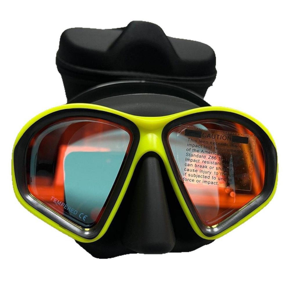 Diving Goggles Mask Snorkeling Snorkeling Tube Transparent Silicone Full Dry Mask