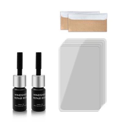 Kit di strumenti per fluido di riparazione del parabrezza dell'auto, graffi sul vetro dello schermo del finestrino del veicolo