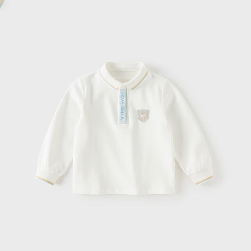 DAVE&BELLA Boys' Long-Sleeve Polo Shirt