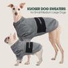 Kuoser Dog Sweatshirt, Winter Fall Warm Dog Sweater for Small Medium Sized Dogs Girl Boy, Cold Weather Pet Sweatshirts with Pocket Soft Doggie