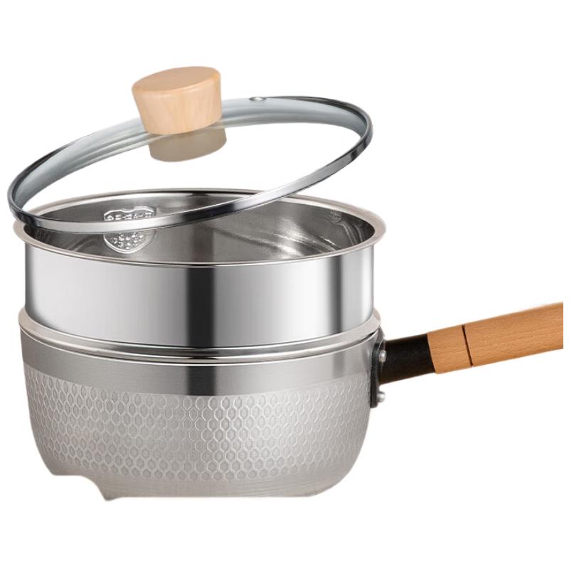 Chui Da Huang 18cm Japanese Yukihira Saucepan with Steamer