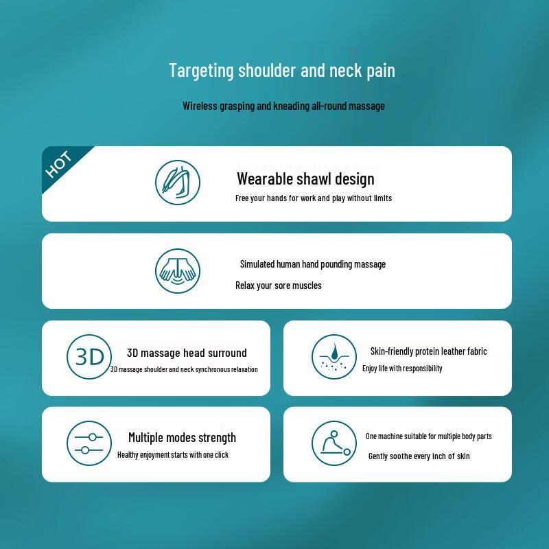 Philips Wireless Neck and Shoulder Massager with Heat