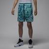 Jordan Logo All Over Print Loose Breathable Knit Sports Shorts Men shorts Foam-Mint-Green FN5863-353
