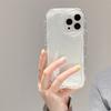 Pouzdro s krémovou texturou, vlnitý okraj, měkký silikonový kryt, pouzdro na telefon pro iPhone Samsung Huawei Honor Xiaomi Redmi Infinix Tecno, měkký zadní kryt