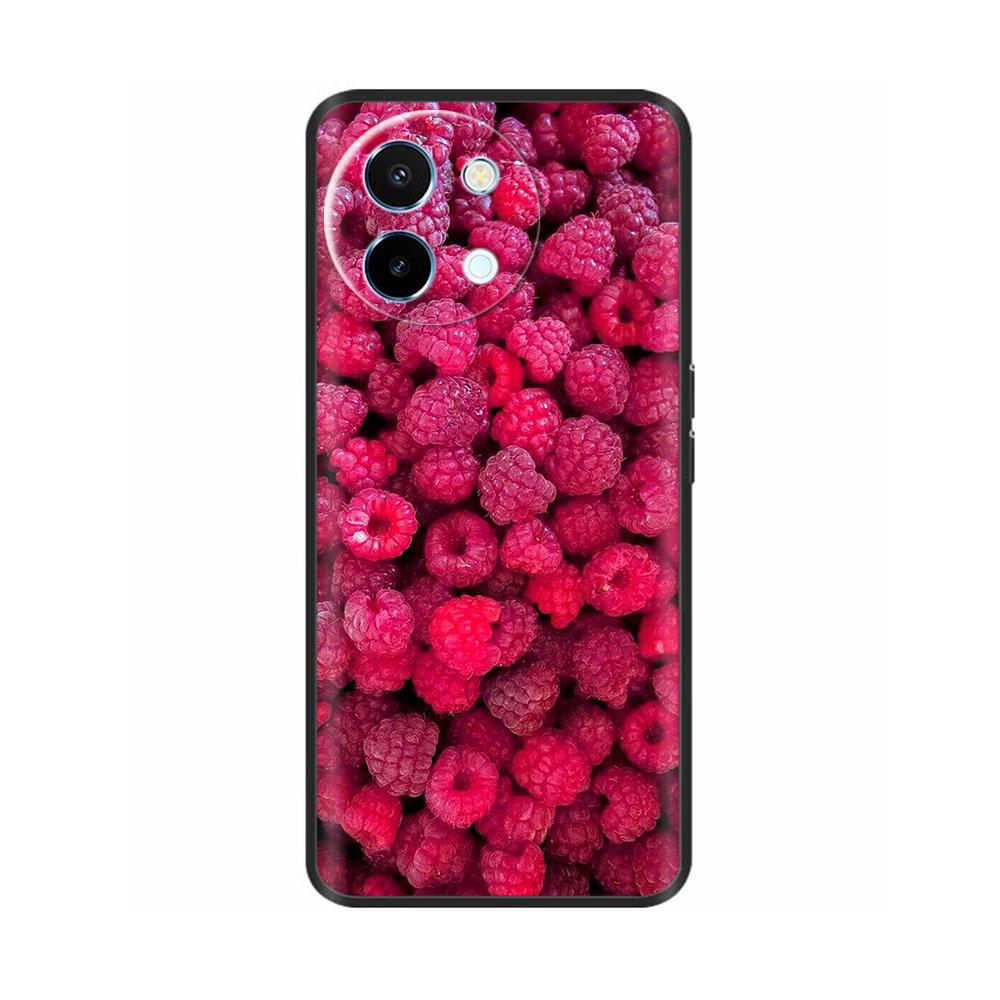 For Vivo Y38 5G Phone Case Painted Soft Black TPU Silicone Bumper For Vivo Y38 Y200i Y200t T3x Protective Back Cover Cases Capas