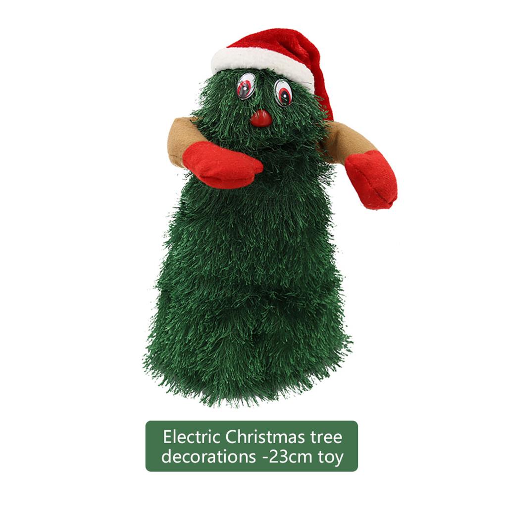 Elektrischer Weihnachtsbaum Spielzeug Requisiten Exquisite Haushalts-Feiertagsdekoration Interessante Tischplatten Batteriebetriebene tanzende Spielzeuge