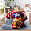 1pz Tappeto Marvel Avengers Super Eroi, Tappetino Antiscivolo, Design Personaggi Cartoni Animati, Morbido Velluto, Decorazione Stanza, Lavabile