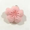 Sakura Soft Plush Keychain Cherry Blossom Bag Pendant Backpack Decor Charm Cute Kawaii Healing Gift For Girlfriend Women Birthday