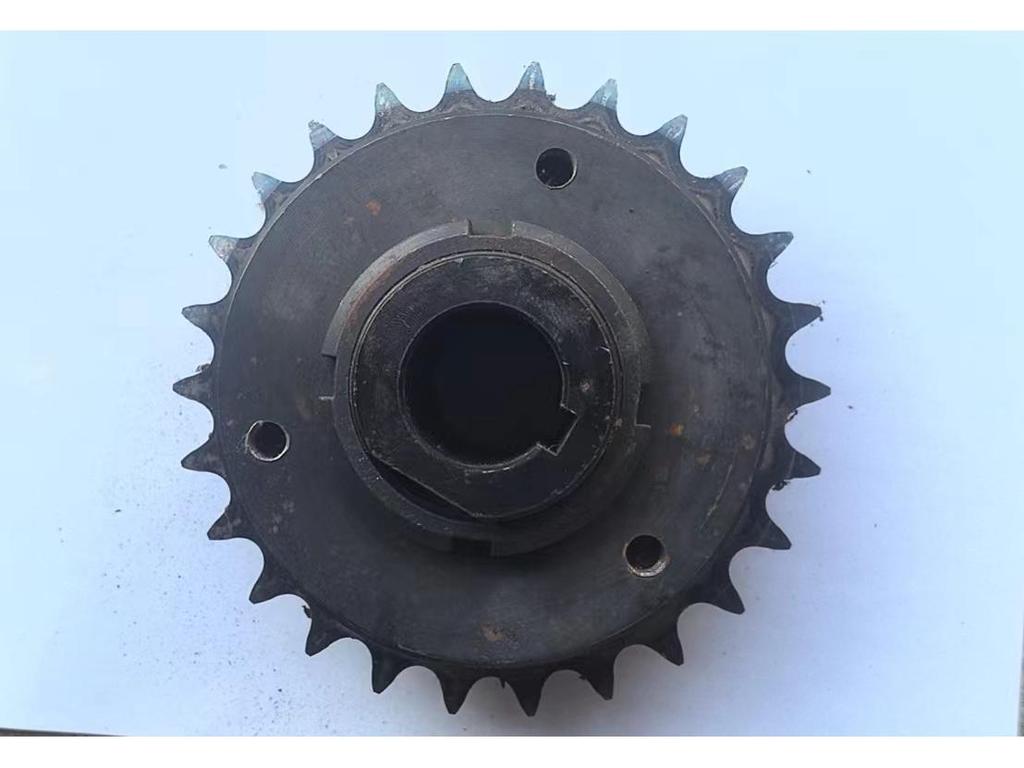 Chip Conveyor Parts: Bearing Seat, Sprocket Chain, Torque Limiter, Chain Plate, Scraper, Graphite Friction Plate, Shaft