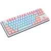 Mechanical Keyboard ABS Cover 87 Shaft Keys Mixed Color Light Colorful LED Effect Water Proof Electronic Gaming Keyboard