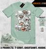 Shirt Match AJ 4 Abundance Seafoam Sail Sneaker Matching Tee Retro Mario T-Shirt