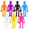 10PCS Halloween Fidget Toys Skull Pumpkin Stress Relief Sensory Toys for Boys Girls Halloween Party Favors Kids Gifts