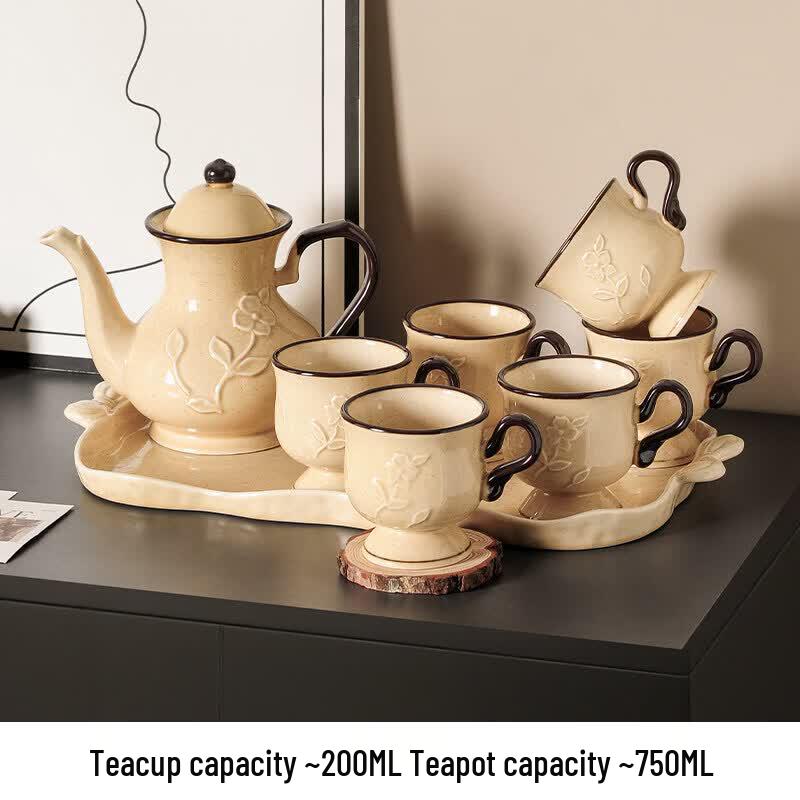 Vintage Chinese Ceramic Tea Set