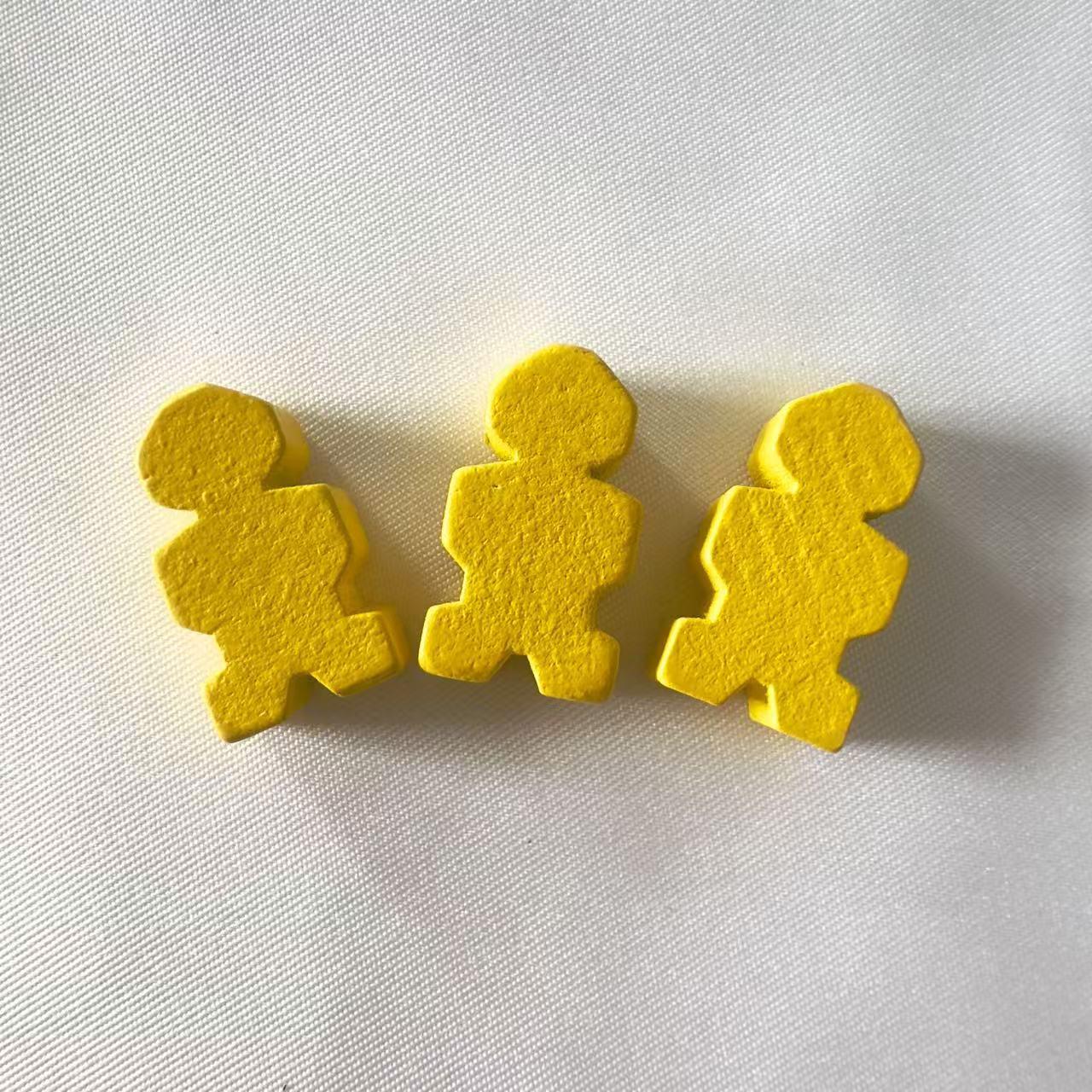 Customized Wooden Game Tokens & Markers for Carcassonne – Children s Board Game Accessories 22*12*8mm