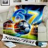 1PC Custom Name Times" Outdooor Flannel Blankets Throw Blanket All-Season Throw Gift Bedspread for Couch, Bed, Camping Holiday Birthday Gift
