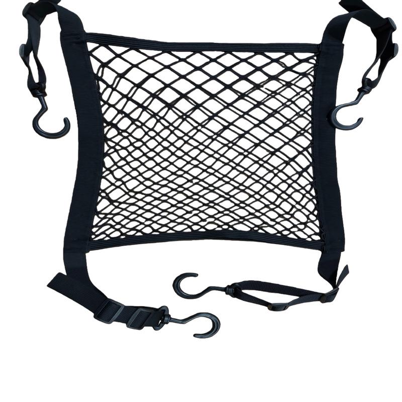 Adjustable Elastic Storage Net for Motorcycle Trunks