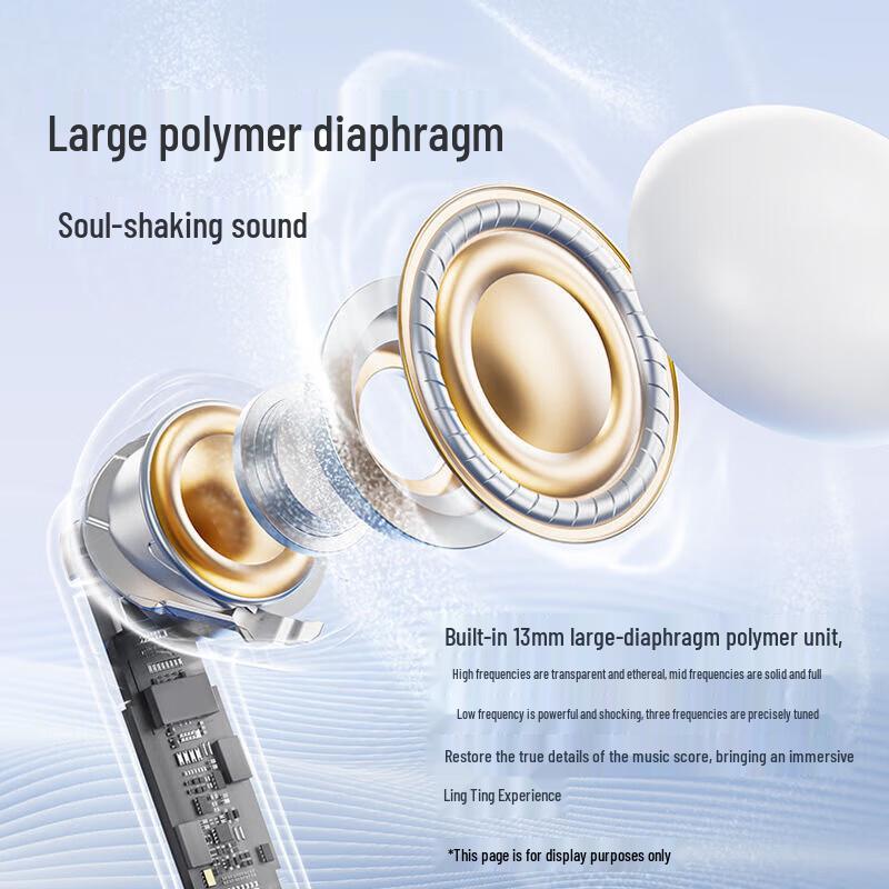 aigo TQ11 Semi-In-Ear Wireless Bluetooth Earbuds with ANC