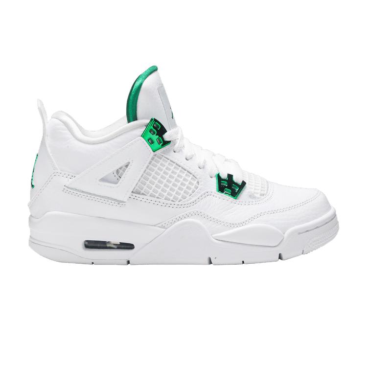 Air Jordan 4 Retro GS Зеленый Металлик 38