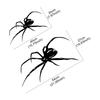 Autocolant Păianjen Grafic Decor Caroserie Parbriz Lateral Bara de Protecție Decal Vinil Impermeabil Decor Accesorii Tuning Auto Piese