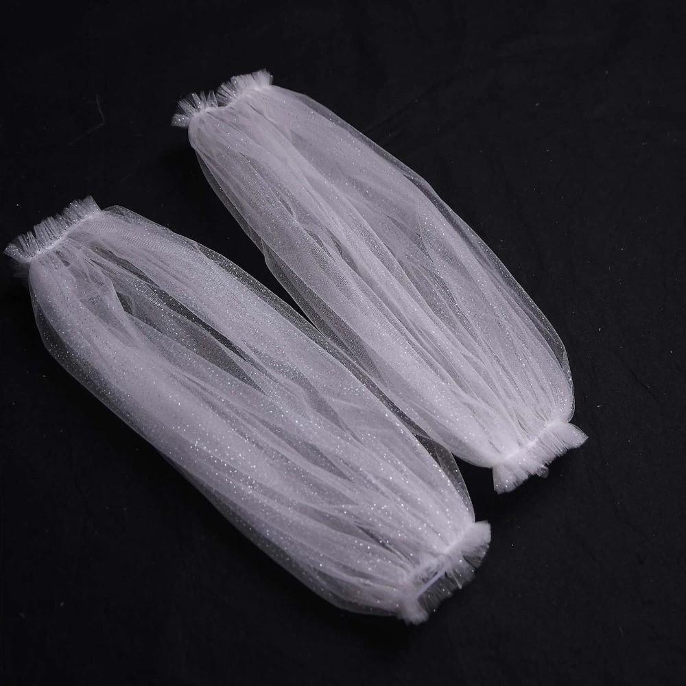 Elastic Cuff Bridal Sleeves Detachable Wedding Arm Sleeves Elegant Wedding Gloves Wedding