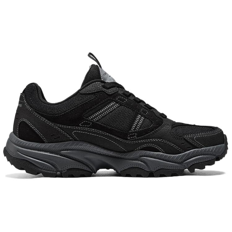 Skechers Outdoor Comfortable Fashion Durable Low-Top Outdoor Functional Shoes Men Shoes Black 237740-BKCC