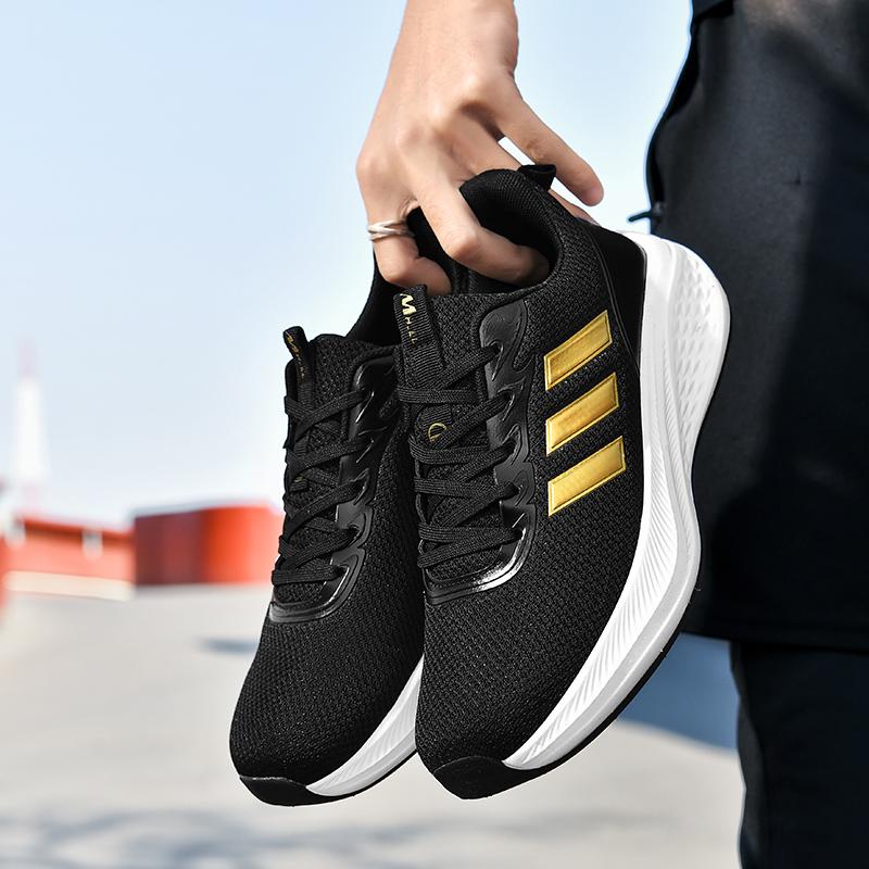 Ny Mode Herr- och Dam Fyra Säsonger Lågskurna Bekväma Skor Andningsbara Casual Löparskor