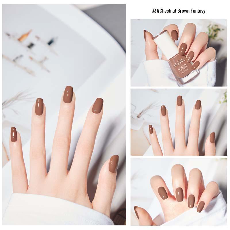 Cool Dan Long-Lasting, Quick-Dry, Peelable Nail Polish for Autumn & Winter