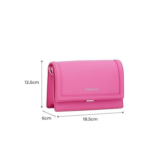 Miraggio Monique Crossbody Bag For Women With Adjustable And Detachable Sling Strap